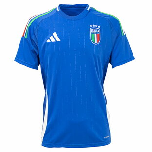 アディダス 2024 イタリア代表 ホーム レプリカユニフォーム 大人用 サッカー レプリカシャツ 半袖 adidas JSW38-IN0657の画像