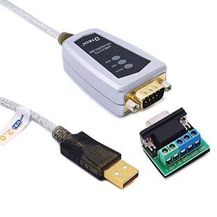 DTECH USB to RS422 RS485 シリアル ポート コンバーター アダプター ケーブル 0.5m FTDIチップセット内蔵 Wiの画像
