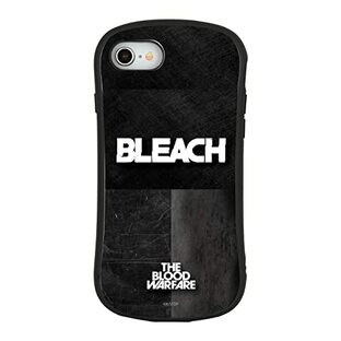 グルマンディーズ BLEACH iPhone SE (第3世代/第2世代) / 8 / 7 / 6s / 6 (4.7インチ) 対応 ハイブリッドガラスケース ロゴ BBLC-01Bの画像