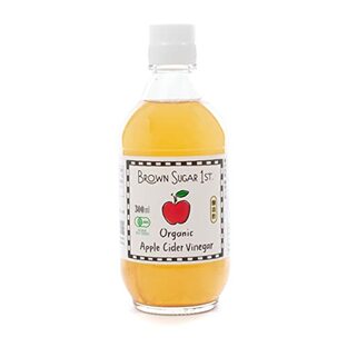 オーガニック アップルサイダービネガー 300ml (有機 りんご酢 フルーツビネガー 無濾過 菌母(MOTHER)含有 無添加 100%天然 ブラウンシュガーファースト)の画像