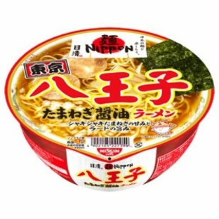 日清食品 麺ニッポン 八王子たまねぎ醤油ラーメン 112g×12個入の画像