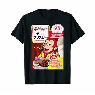 ケロッグのチョコクリスピーズ シリアル ジャパン 宇宙服 ココモンキー Tシャツの画像