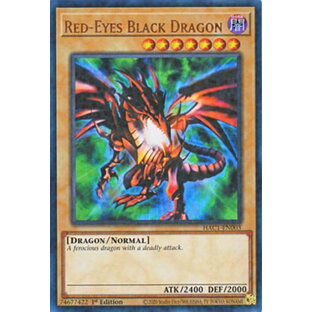 遊戯王 HAC1-EN003 真紅眼の黒竜 Red-Eyes Black Dragon (英語版 1st Edition ウルトラレア) Hidden Arsenal：Chapter 1【海外品 小傷がある場合もございます】の画像