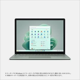 【台数限定】Microsoft Surface Laptop 5 S0P-00002 [13.5in | 2256x1504 | Core i5-1235U | 16GB | 256GB | Win11 Home | Office | セージ]の画像