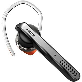 Jabra 片耳イヤホン Talk 45 シルバー Bluetooth®対応 ノイズキャンセルマイク マルチポイント 音楽 GPSガイド [国内正規品]の画像