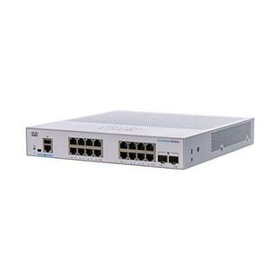 Cisco Business CBS-16 T-2 G管理対象スイッチ|16ポートGE|2 x 1 G SFP|制限付き生涯保護 (CBS 350-16 T-2 G)の画像