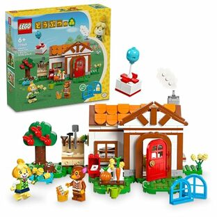 レゴ(LEGO) どうぶつの森 しずえさん、おうちにようこそ おもちゃ 玩具 プレゼント ブロック 女の子 男の子 子供 5歳 6歳 7歳 8歳 小学生 しずえさん ドレミ あつ森 ごっこ遊び 家 おうち 77049の画像