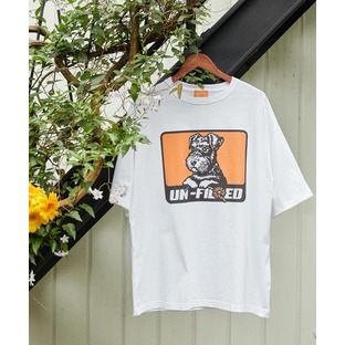 mt8554-GERBERA DOG BOX LOGO BIG-T - Schnauzer Tシャツの画像