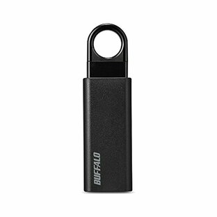 バッファロー BUFFALO ノックスライド USB3.1(Gen1) USBメモリー 16GB ブラック RUF3-KS16GA-BKの画像