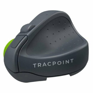 Swiftpoint 小型ワイヤレスマウス TRACPOINT グレー/ライムグリーン(ホイール) SM601 [SM601]【JPSS】の画像