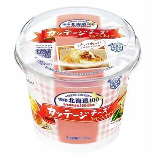[冷蔵] 雪印メグミルク 北海道１００カッテージチーズ （うらごしタイプ）200g×6個の画像
