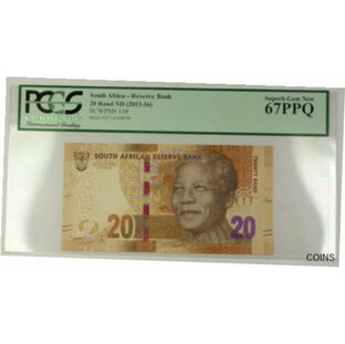 アンティークコイン コイン 金貨 銀貨 ND South Africa Mandela Rand Note SCWPM PCGS Superb Gem PPQの画像