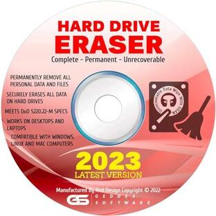 Geddes SoftwareによるDisk Wiper Hard Drive Eraser CD DVDの画像