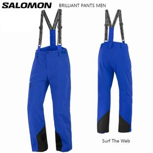 サロモン スキーウェア 2024 SALOMON BRILLIANT EVO PANT M Surf The Web ブリリアント メンズ パンツの画像