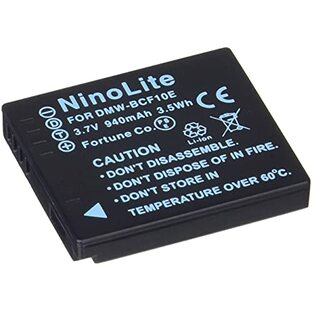 NinoLite DMW-BCF10 互換 バッテリー パナソニック DMC-FX700 DMC-FX70 DMC-FX40 DMC-FX66 等対応 dmwbcf10_t.k.gaiの画像