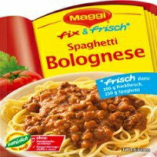 マギー フィックス アンド フレッシュ スパゲッティ ボロネーゼ by マギー Maggi fix und frisch Spaghetti Bolognese by Maggiの画像