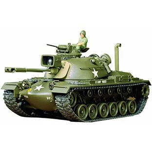 タミヤ 1/35 ミリタリーミニチュアシリーズ No.120 アメリカ陸軍 M-48A パットン 戦車 プラモデル 35120の画像