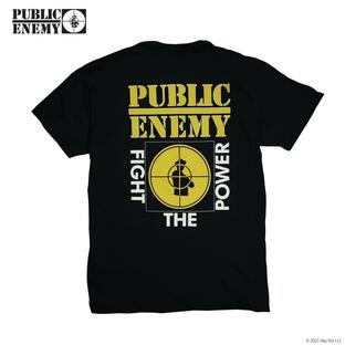 PUBLIC ENEMY パブリックエネミー tシャツ カットソー バンドT ロックT メンズ ユニセックス ラップ ヒップホップ RAP HIPHOP 黒 Tシャツ ST 半袖の画像