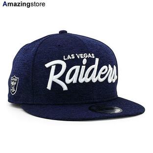 ニューエラ キャップ 9FIFTY スナップバック ラスベガス レイダース NFL TEAM SCRIPT SHADOW TECH SNAPBACK CAP NAVY NEW ERA LAS VEGAS RAIDERSの画像