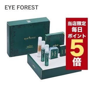 【ポイント5倍UP】韓国コスメ まつ毛パーマ EYE FOREST アイフォレスト まつげパーマキット 10回分 韓国サロン専売品 まつぱ マツパ セルフ セルフで美まつげ！の画像