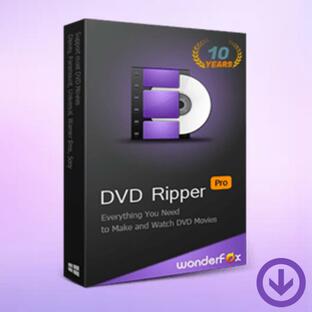 WonderFox DVD Ripper Pro [ダウンロード版] Windows対応 / 5分間でDVDを動画フォーマットに変換の画像