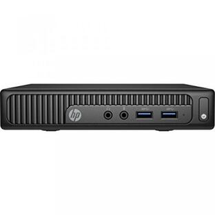 PC パソコン HP 260 G2 Mini Desktop, 4 GB RAM, 500 GB HDD, Intel HD Graphics, Black (Z2G15UT#ABA)の画像