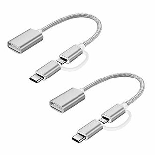 Type C + Micro USB to USB変換アダプター OTGケーブル USBホスト変換アダプタ MacBook 2019 2018 2017/Sumsang Note 8/ Pixel XL /Pixelの画像