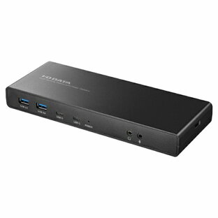 I-O DATA｜アイ・オー・データ ［USB-C オス→メス HDMIx2 / DisplayPortx2 / LAN /φ3.5mmx2 / USB-Ax4 / USB-Cx2］USB PD対応 60W ドッキングステーション US3C-DS1/PD-A [USB Power Delivery対応]の画像