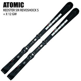 アトミック スキー板 2025 ATOMIC REDSTER S9I REVOSHOCK S + X 12 GW BLACK レッドスター ビンディングセット 24-25の画像