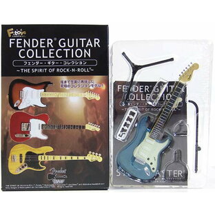 【1D】 エフトイズ 1/8 フェンダーギターコレクション Vol.1 THE SPIRIT OF ROCK-N-ROLL 62 ストラトキャスター (レイクプラシッドブルー) ミニチュア 楽器 ギター ジャズ 半完成品 単品の画像
