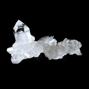 天然 水晶 クラスター 7g ブラジル ゼッカ産 透明感が美しい ゼッカクォーツ 原石 天然石 1点物 パワーストーン クリスタル 結晶 浄化 置き物の画像
