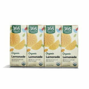 365 by Whole Foods Market, Featuring Wild Kratts, Fruit Juice Sweetened Lemonade (8-6.75 Fl Oz Boxes), 54 Fl Ozの画像