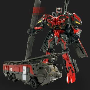 TW1024B Transformers Sentinel Prime トランスフォーマー 映画版 消防車 車 武器セットの画像