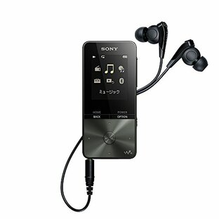 ソニー(SONY) ウォークマン Sシリーズ 16GB NW-S315 : MP3プレーヤー Bluetooth対応 最大52時間連続再生 イヤホン付属 2017年モデル ブラック NW-S315 Bの画像