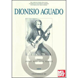 [楽譜] D.アグアド／コンプリート・ギター・ワークス Vol.3《輸入ギター楽譜》※出版社都合により、納期に...【送料無料】(Dionisio Aguado y Garcia/Complete Guitar Works Band 3)《輸入楽譜》の画像