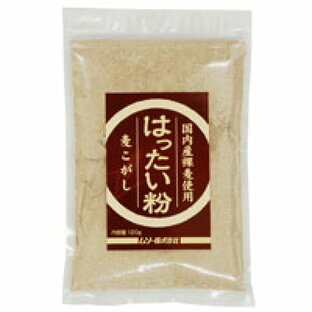 国内産裸麦使用・はったい粉（120g）【ムソー】の画像
