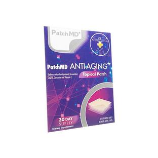 【(PatchMD) アンチエイジングプラス 1袋/30パッチ】 お肌に貼るタイプのパッチ型アンチエイジングサプリメントです。の画像