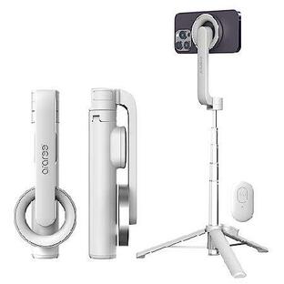 特別価格araree MAGFIE Pod, Magnetic Selfie Stick Tripod Compatible with MagSafe, 27" Extendable Selfie Stick, with Wireless Remote Control for並行輸入の画像