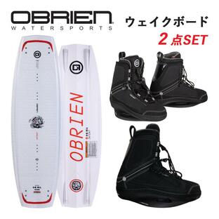 ウェイクボード OBRIEN オブライエン INTENT + INFUSE ボード ブーツ ビンディング ウェイクボードセットの画像