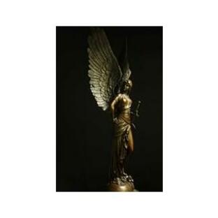 送料無料超大型ブロンズ像大天使ミカエル65ｃｍ名品 インテリア家具 置物 彫刻 銅像 彫像 美術品フィギュア贈り物 プレゼントの画像