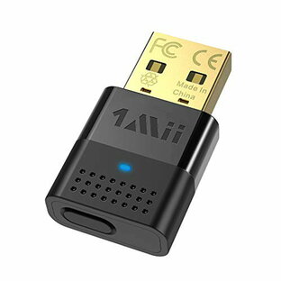 1Mii Bluetooth 5.3 usbアダプタ トランスミッター 送信機 ドライブのインストール不要、PS4/PC/MACからBluetoothイヤホン/へツドセットにオーディオを送信する用、超小型 sbc/aptx/aptx-ll低遅延/aptx-HD/aptx-adaptive対応 B10の画像