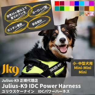 【ラベルプレゼント抽選実施中】Julius-K9 ユリウスケーナイン IDCパワーハーネス Miniサイズ 小・中型犬用 正規代理店の画像