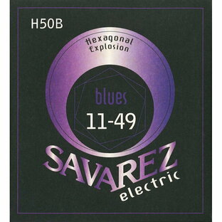 SAVAREZ electric HEXAGONAL EXPLOSION LINE -ELECTRIC GUITAR- H50[サバレス][カスタムライト][エレキギター弦,Strings]の画像