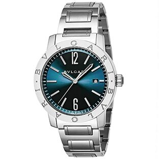 [ブルガリ] 腕時計 ブルガリ 文字盤 ステンレススチール サファイヤガラス 自動巻 Automatic 41MM スイス Watch BB41C3SLD メンズ ブルー [並行輸入品]の画像