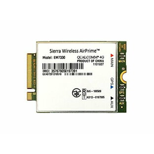 Sierra Wireless AirPrime EM7330 M.2 4G, LTE, 3G, GSM, HSPA+ WCDMA対応 WWAN ワイヤレスWANモジュール (技適あり、DOCOMO MVNO sim専用)の画像
