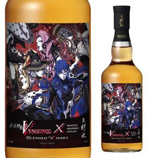 真・女神転生V ヴェンジェンス × 三郎丸 ブレンデッド ウイスキー 700ml 46度 数量限定 三郎丸蒸留所 日本 富山 長Sの画像