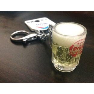キーホルダー ストラップ 泡立つオリオンビール ビアジョッキ Orion beer 沖縄限定 沖縄お土産の画像