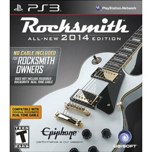 Rocksmith 2014 Edition - "No Cable Included" Version for Rocksmith Owners (輸入版:北米) - PS3の画像