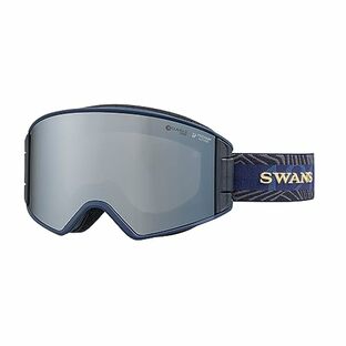 [スワンズ] 日本製 スノーゴーグル OUTBACK アウトバック OB-MDH SMNV シルバーミラー×グレイ スキー スノーボード 眼鏡対応 くもり止め ミラー 男女兼用の画像