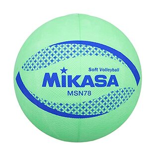 ミカサ(MIKASA) カラーソフトバレーボール 円周78cm 検定球(グリーン)MSN78-Gの画像